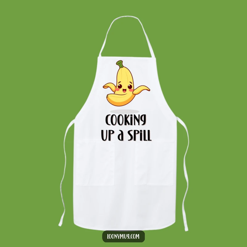 Funny Slipping Banana Apron: Cook with Humor and Embrace the Unexpected