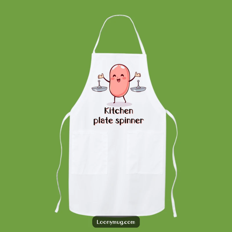Funny Wobbly Jelly Bean Apron: Juggle Tasks with Humor, Funny Gift