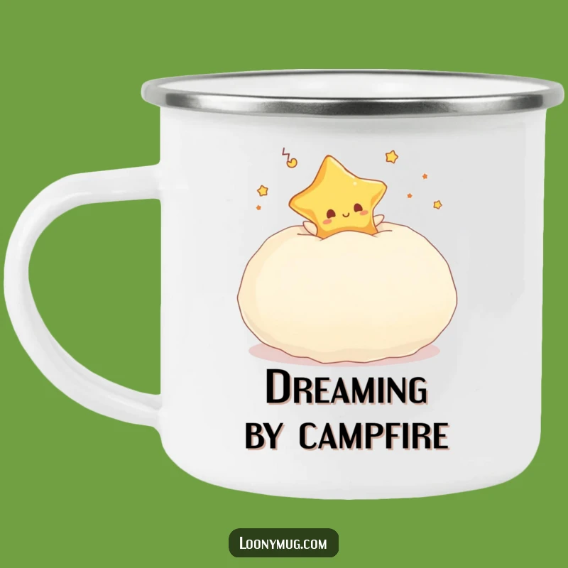 Funny Dreaming Star Camping Mug - Outdoor Pillow Bounce Gift