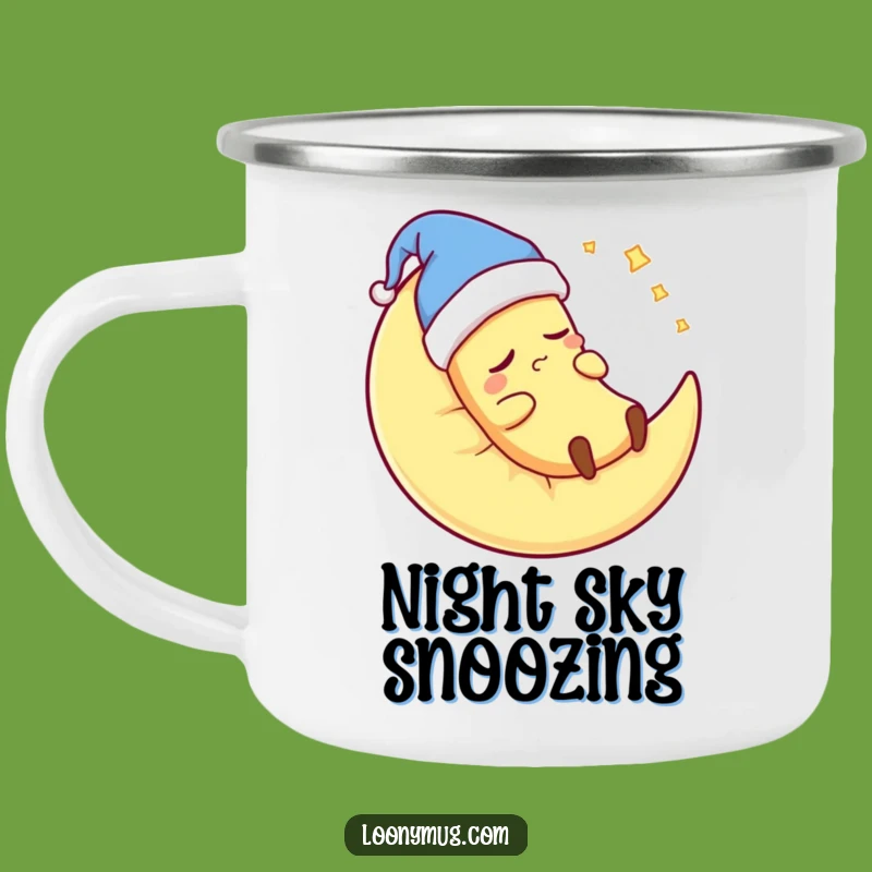 Funny Sleepy Banana Camping Mug: Your Hilarious Sleepy Companion