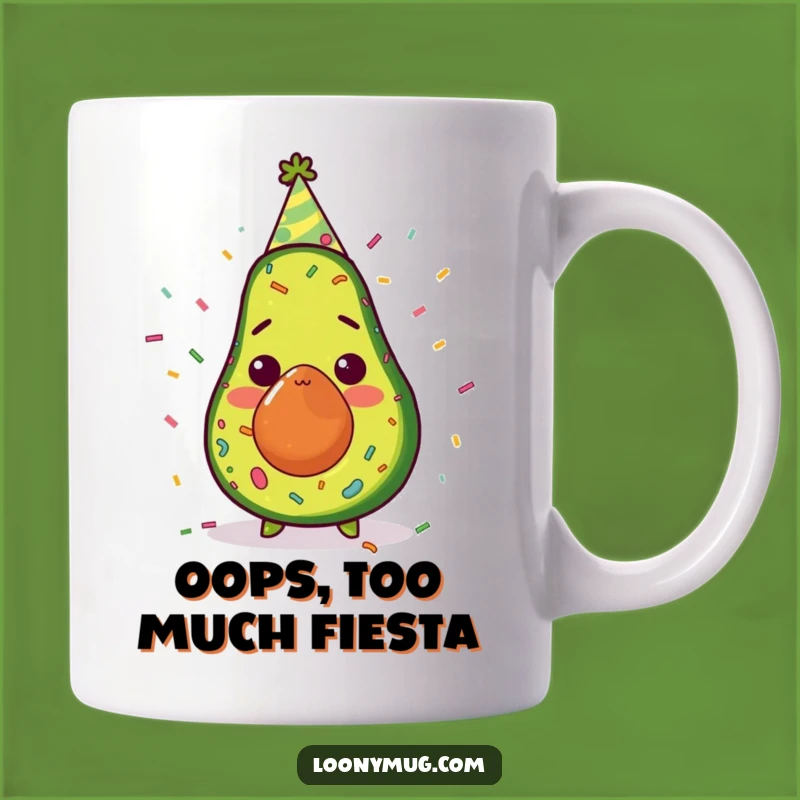 Funny Avocado Party Surprise Mug: A Hilarious Gift for Avocado Lovers