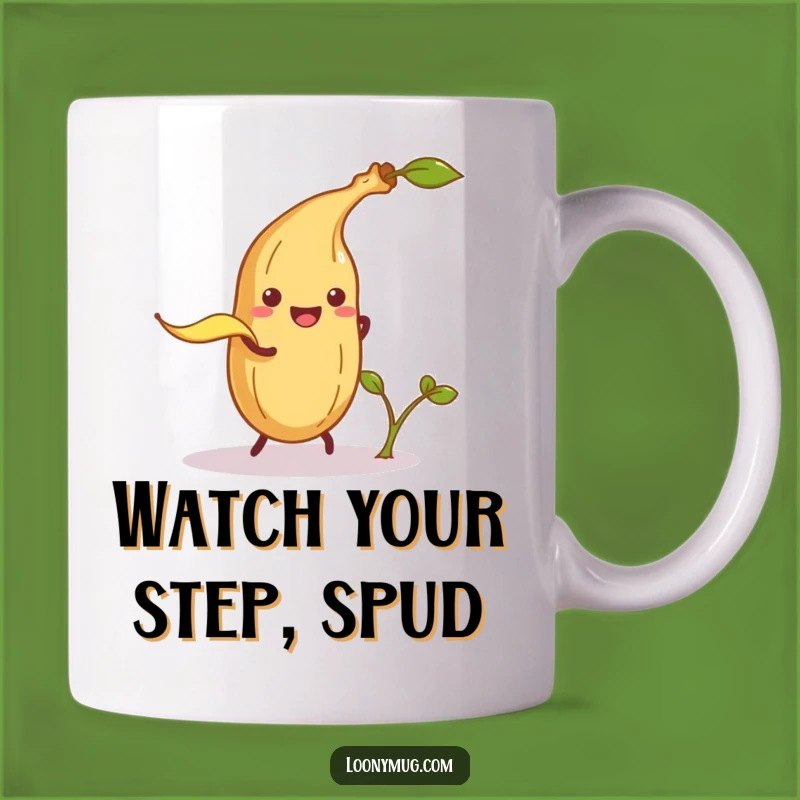 Funny Banana Peel Potato Mug: Prankster Produce's Hilarious Tumble - Perfect Gift!