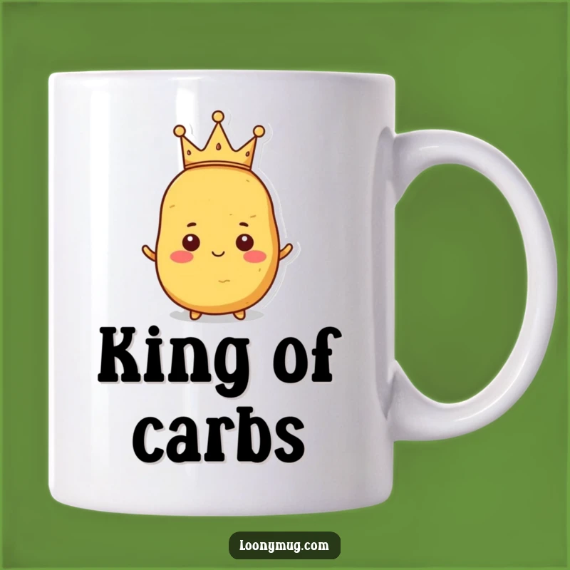 Funny Proud Potato Mug - Royal Spud Gift for Humorous Royalty