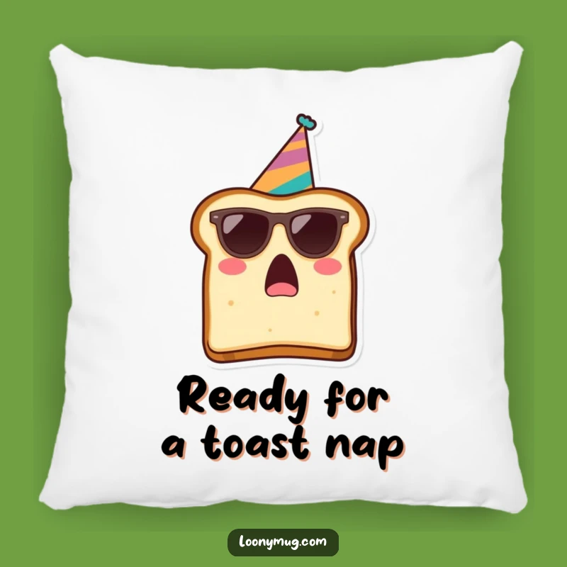 Funny Toast Surprise Party Pillow: Cuddle Up with Hilarious Breakfast Buddies