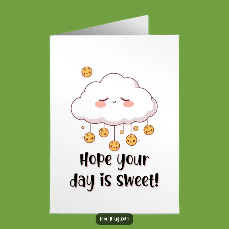 Free Printable Sleepy Cloud Birthday Card - Sweet & Funny Downloadable Gift