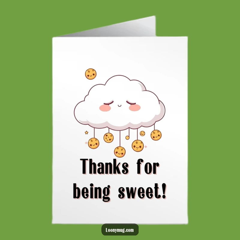 Free Printable Sleepy Cloud Thank You Card - Sweet & Funny Downloadable Gift
