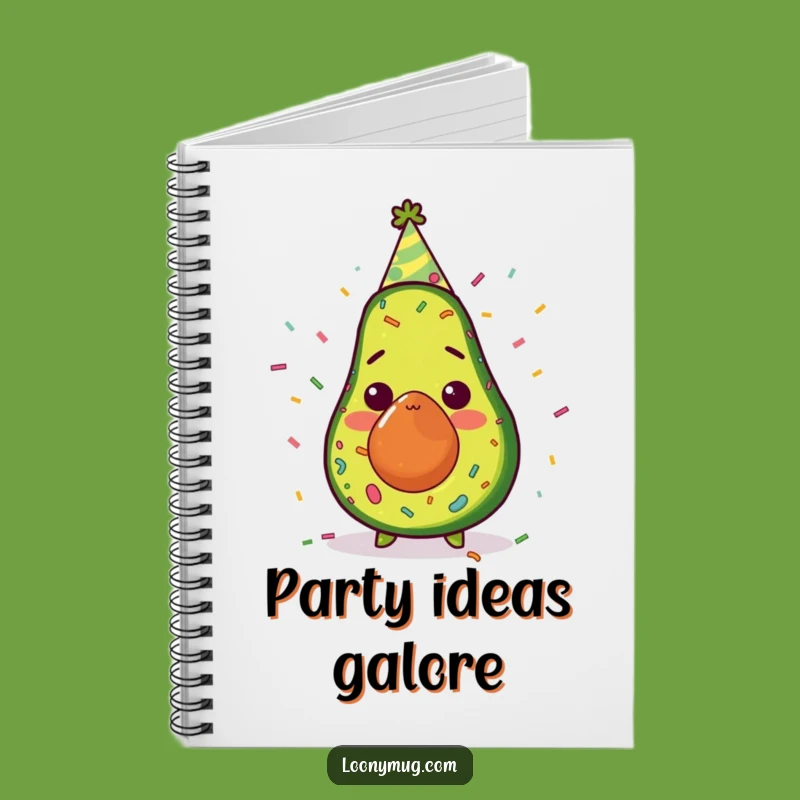 Funny Avocado Party Surprise Notebook: Jot Down Laughs in This Hilarious Journal