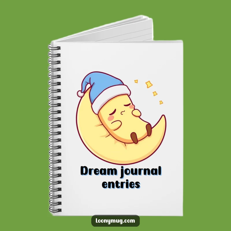 Funny Sleepy Banana Notebook: Jot Down Dreams with This Hilarious Journal