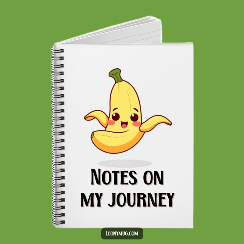 Funny Slipping Banana Notebook: Jot Down Ideas with This Hilarious Journal