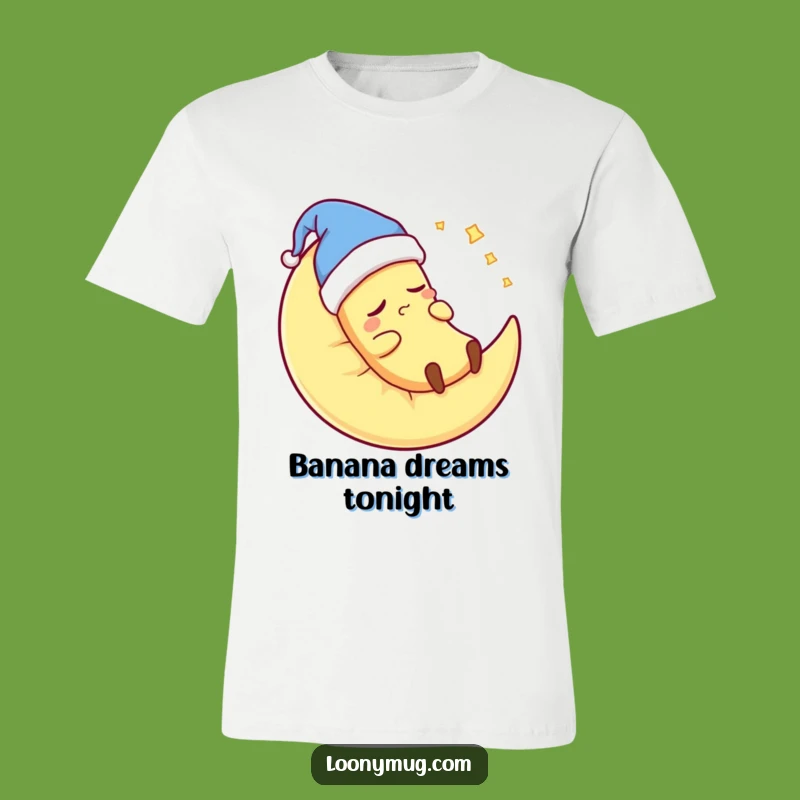 Funny Sleepy Banana T-Shirt: Wear Your Love for Naps with This Hilarious Tee