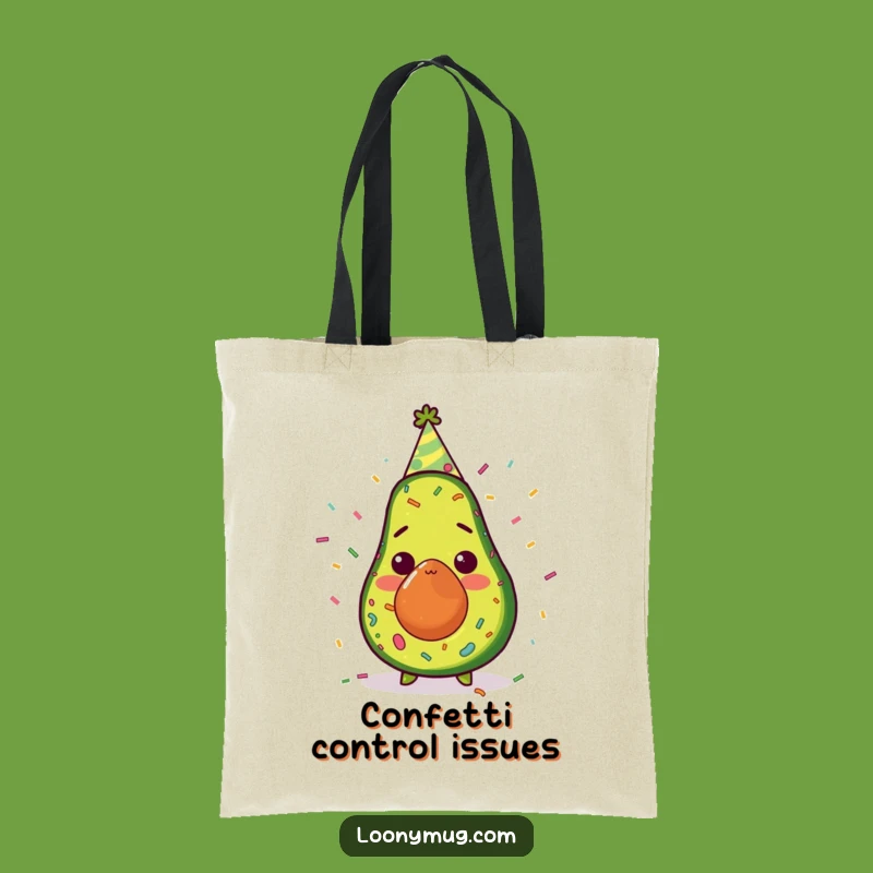 Funny Avocado Party Surprise Tote: Carry Your Laughs in This Hilarious Bag