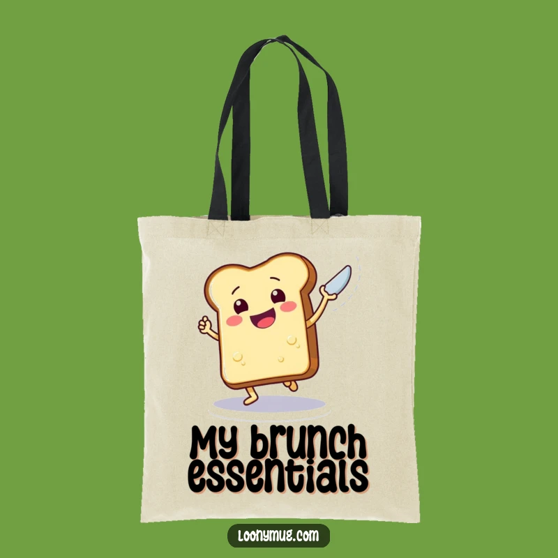Funny Toast Dance Bag - Carry Your Breakfast Fun!